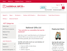 Tablet Screenshot of nationalgifts.com